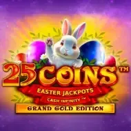 25 Coins Grand Gold Edition Easter JackpotsVoltent